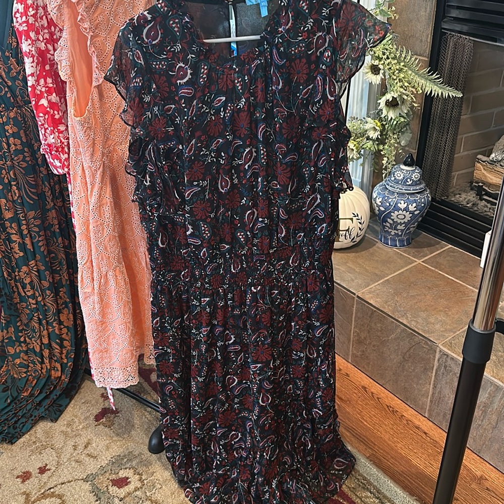 Draper James Paisley Print Dress. Size  XL